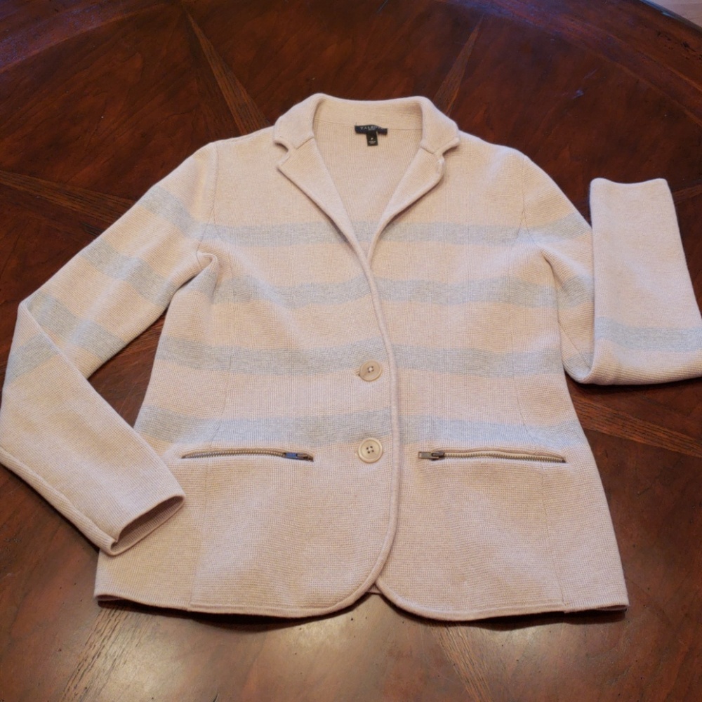 Talbots Petite Sweater Blazer